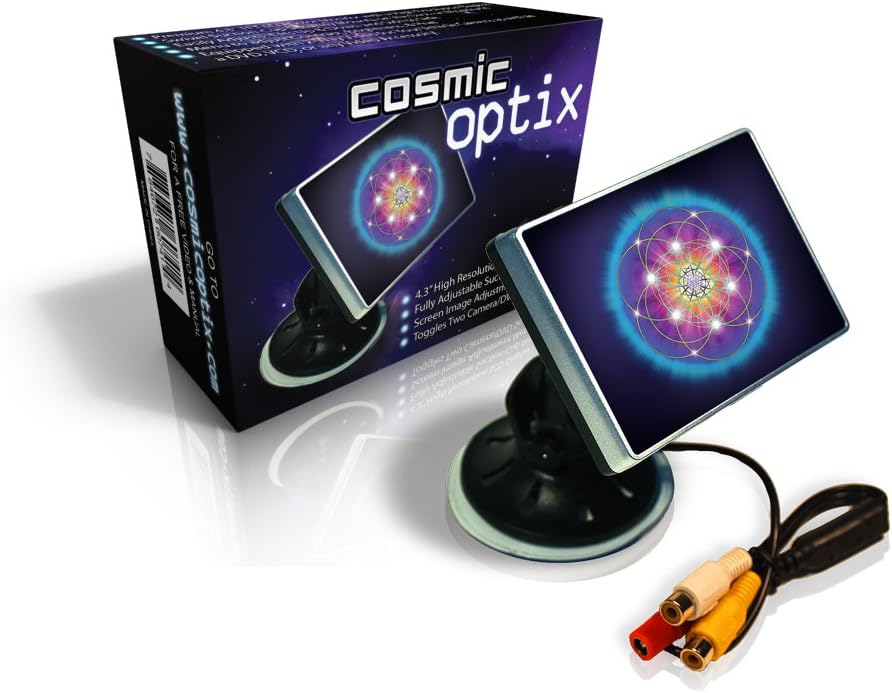 Cosmic Optix Best Visual Clarity 4.3” Vehicle Backup Camera Monitor CO-JY-M04C /TFT/LCD/Vehicle Monitor Accessory