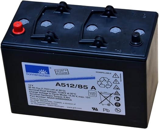 Batteria Sonnenschein Dryfit A512/10S - 12V 10Ah Piombo Sigillata Senza Manutenzione - Foto 4