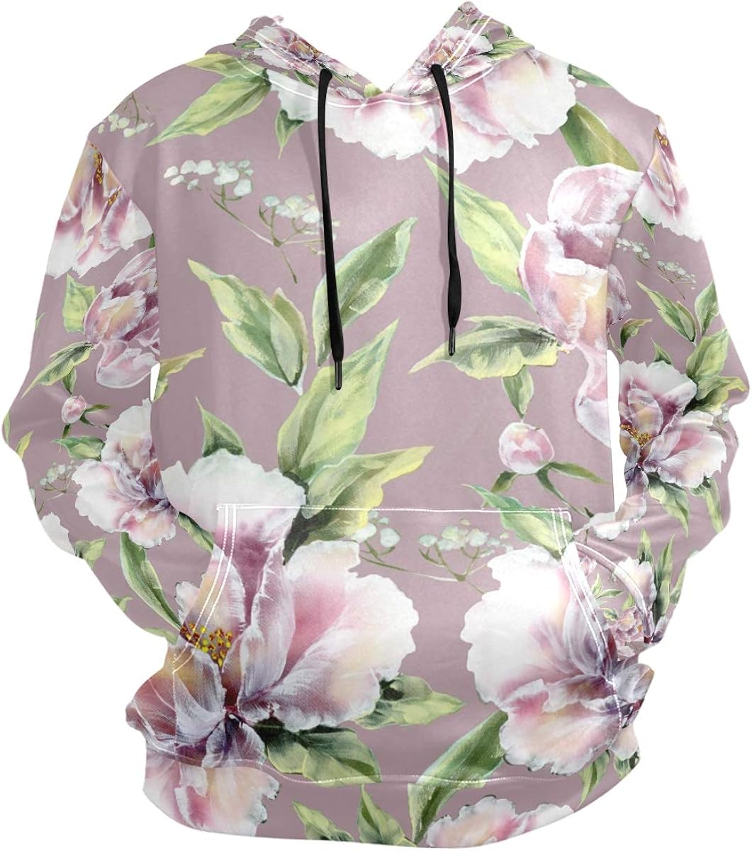 Arte Flor Flores Capullos Sudadera Con Capucha Para Hombre Mujer 3D arte-flor-flores-capullos-sudadera-con-capucha-para-hombre-mujer-3d