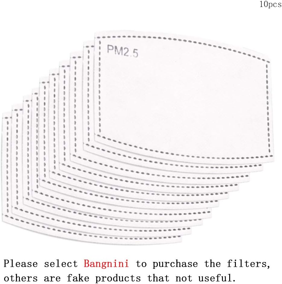 Reusable Filter Outdoor Masks with Respirator Valve Washable Dustmask Camouflage Outdoor Sports Masks Unisex Adult Breathable Face Masks for Pollen, Woodworking, Running, Cycling (10, carbon filter)