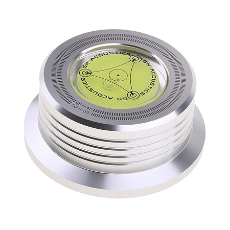 Homyl Plattengewicht für Plattenspieler Audio Record Stabilisator - Silber 1