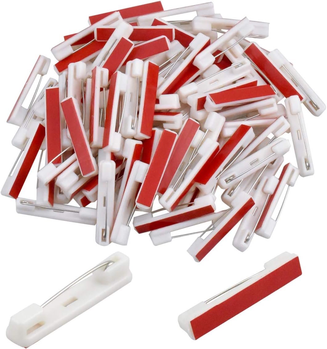 con Base de Adhesivo para Insignias de Identificación Bricolaje