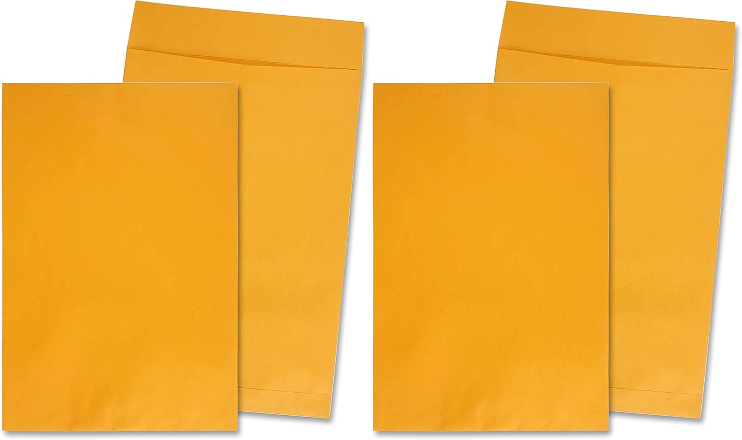 Quality Park Jumbo Kraft Envelopes, 12-1/2 x 18-1/2, Ungummed Catalog Envelopes for Storing and Organizing, 28 lb Kraft Paper, 25 per Box (QUA42353), Light Brown : Large Format Envelopes : Office Products