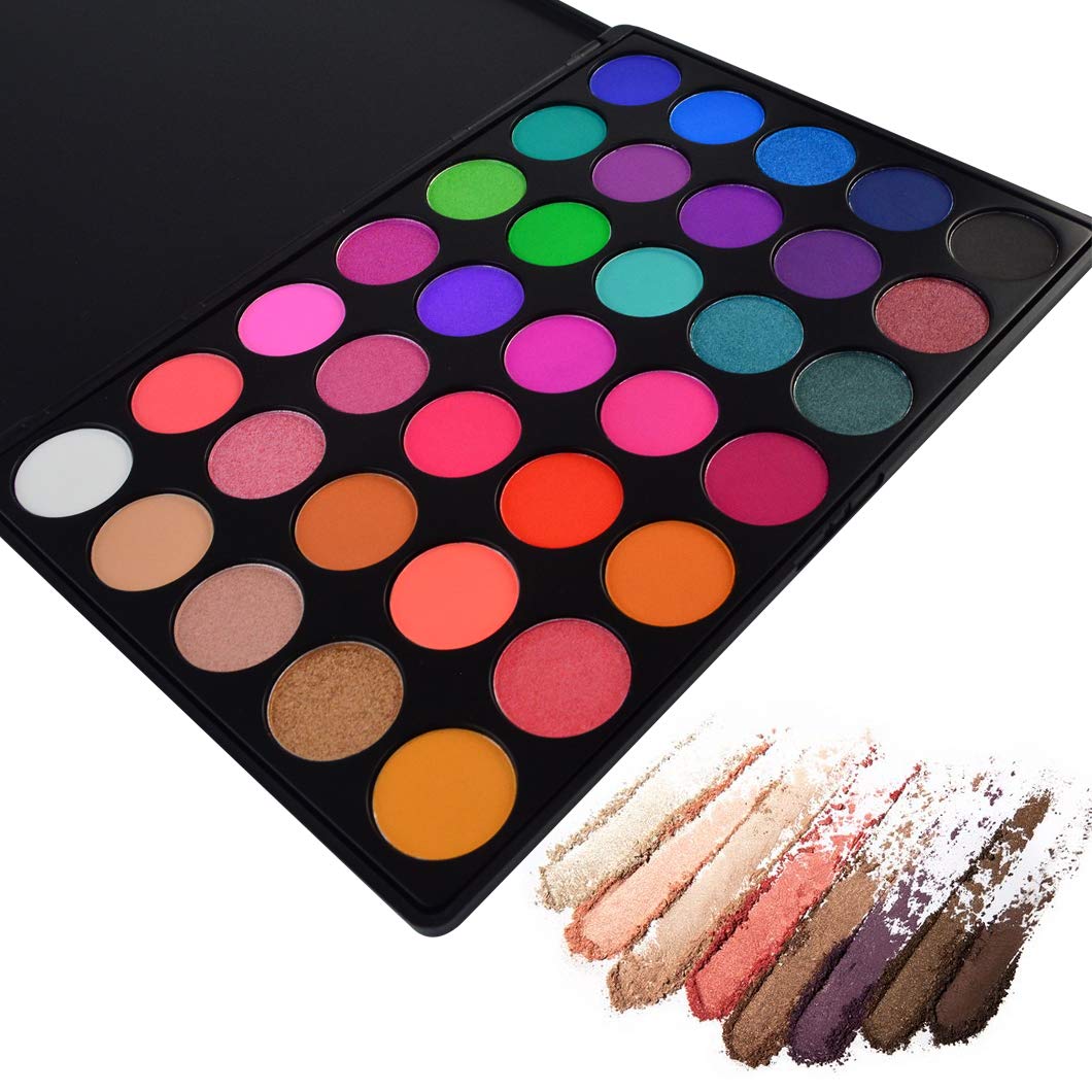 baotongle 35 colors Eyeshadows Palette Silky Powder Professional Make up Palette Product Cosmetics Makeup Eye Shadow 35E