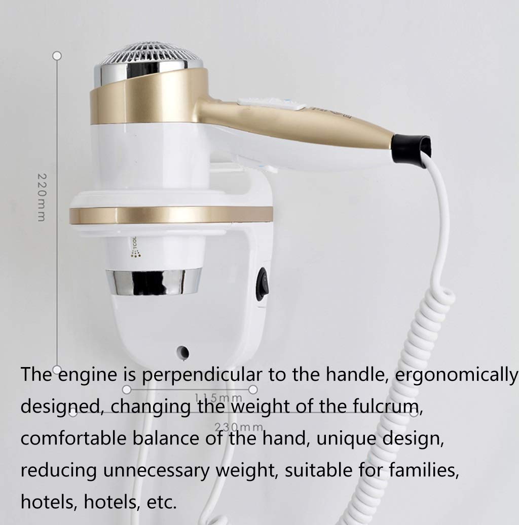 Amazon Com Zuzu Hotel Home Wall Mounted Hair Dryer Bathroom Hair