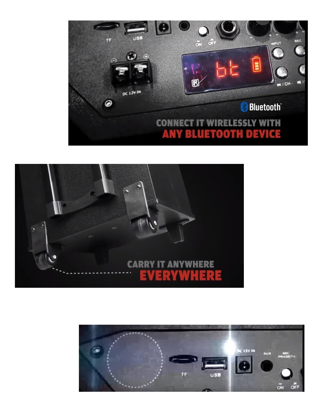 punta trolley speaker