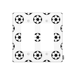 Pznen Light Switch Covers, Soccer Theme American