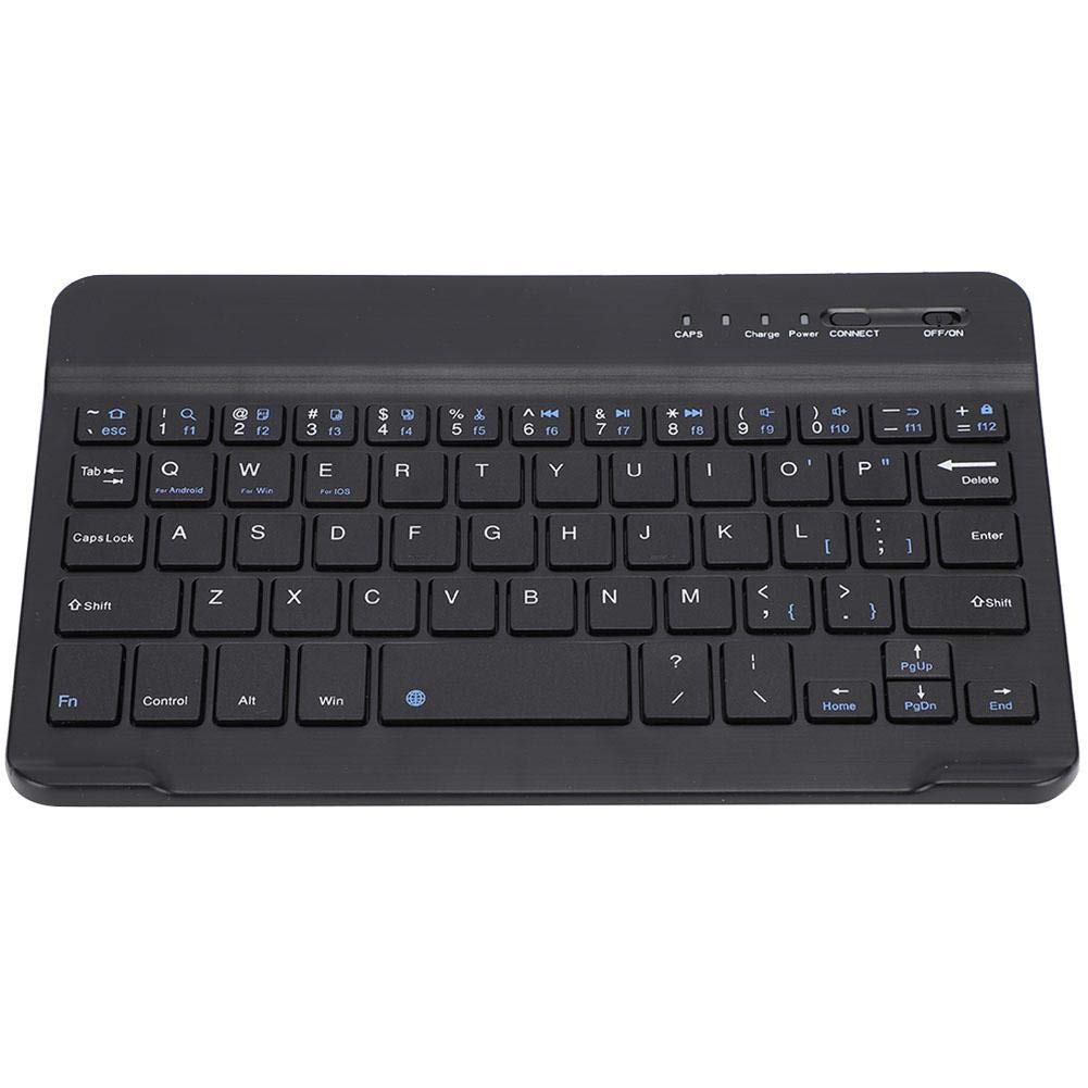 Elprico Mini Bluetooth Keyboard, Aluminum Alloy Wireless Bluetooth Keyboard Portable 7-8 inch Wireless Keyboard for Android IOS