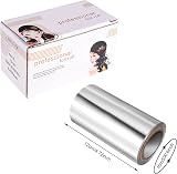 Fuyamp 1 Pack 15 m Hair Foil 12 cm Silver Aluminium Highlighting Roll view 2