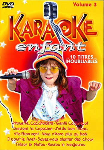 Karaoke Enfant Volume 3 10 Titres Inoubliables