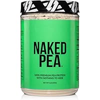 Naked Pea - Pea Protein Isolate from North American Farms - Plant Based, Vegetarian & Vegan Protein. Easy to Digest, Speeds M