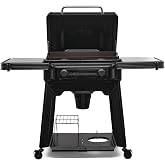 Traeger Wasatch 2 Zone Griddle, 468 Sq In, TruZone, Essentials Kit Bundle | TruZone dual-zone heat control, EZ-Clean grease system, even edge-to-edge heating for outdoor cooking