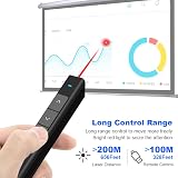 Norwii N26 Presentation Clicker 330FT 100M 2.4GHz Wireless Presenter view 5