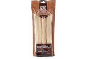 Good Lovin' Rawhide Rolls for Dogs Large 3 Count