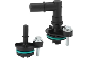 Partuto 12685407/12665644 PCV Valve Set for Chevrolet Cruze Equinox Malibu Trax Volt, Positive Crankcase Ventilation Valve fo
