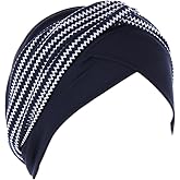 YYAOJHAO Chemo Turban Hats for Women Pre Tied Twist Print Headband Headwrap Cap Cancer Headwear Chemotherapy Hair Cover