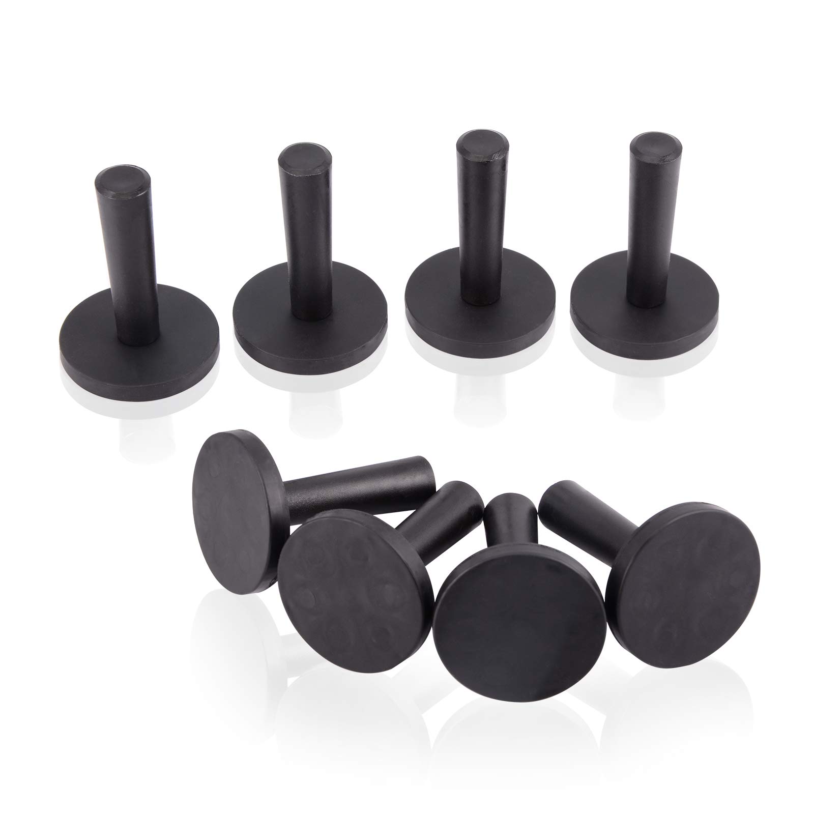 Ehdis 8 pcs Car Magnet Car Vinyl Holder Car Wrap Black Gripper Magnet Holder for Sign Vinyl, Car Wrapping & Crafts Sign making Vinyl Tools Magnets