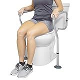 Vive Toilet Safety Rails for Seniors - Adjustable