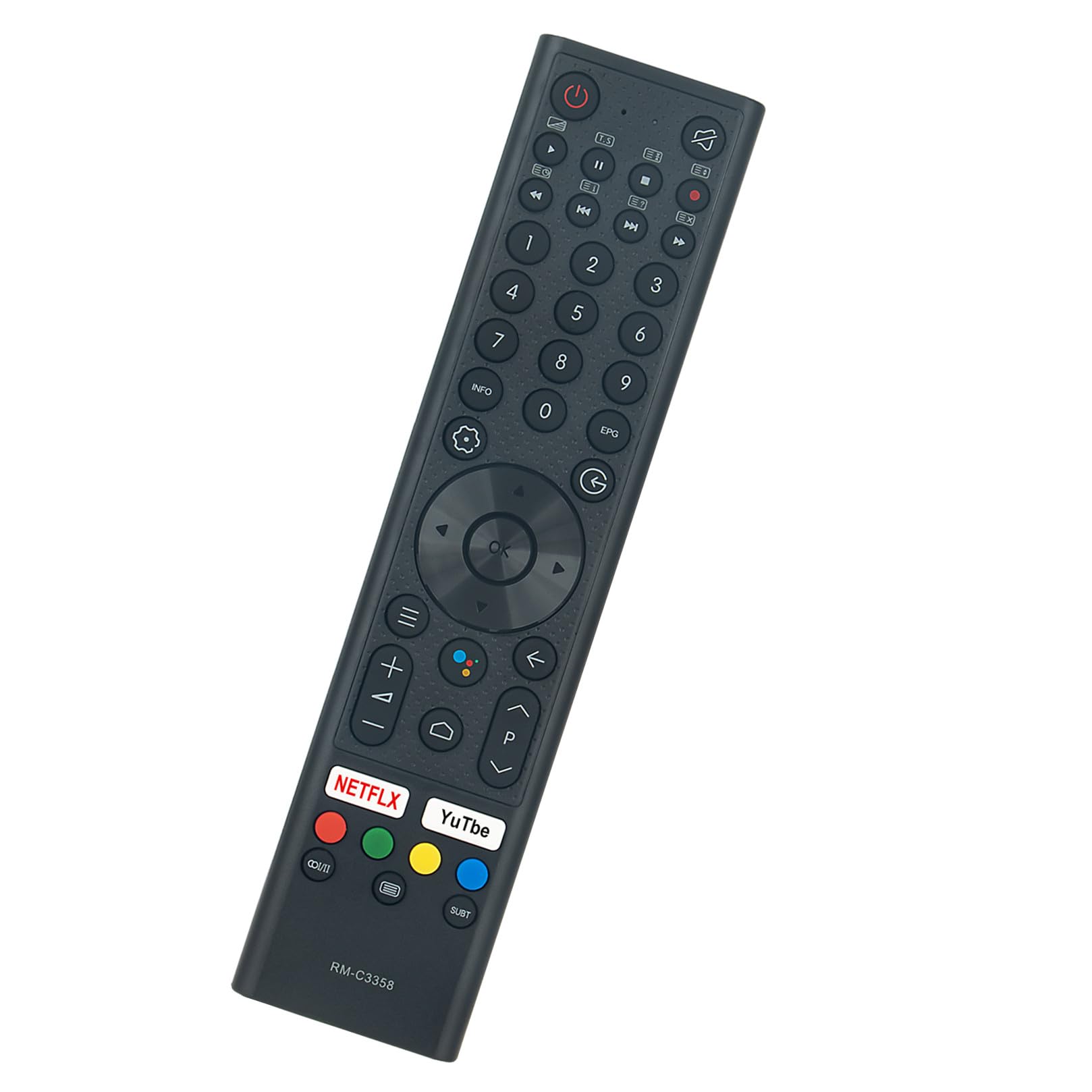 RM-C3358 VINABTY Replace Infrared Remote Control Fit for JVC RMC3358 LCD LED HDTV TV No Voice
