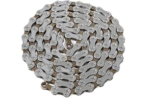 RiToEasysports Bike Chain, Quality Steel Material High Strength for 10 Speed 30 Speed Bicycle Suitable for Mountain Road Hybr