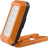 Rechargeable LED Work Light Cordless, 3000K-6500K CCT 500 Lumen, 40Hour Max, Adjustable 180° Stand IP54 Waterproof Compact Portable Job Site Lighting for Auto Repair DIY Outdoor Camping, Gift for Man