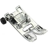 ZIGZAGSTORM 40057923 Snap On Standard Zigzag Presser Foot (A) for Juki DX-2000QVP, HZL-DX5, HZL-DX7 and More Sewing Machine