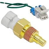 213-77 214-1026 Engine Coolant Temperature Sensor with Pigtail Harness - Compatible for GM Vehicles Replace 25037332