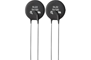 Ametherm SL22 1R020 (Pack of 2) NTC THERMISTOR,ICL 1 OHM 20% 20A 22MM, (Also SG100, SG301)
