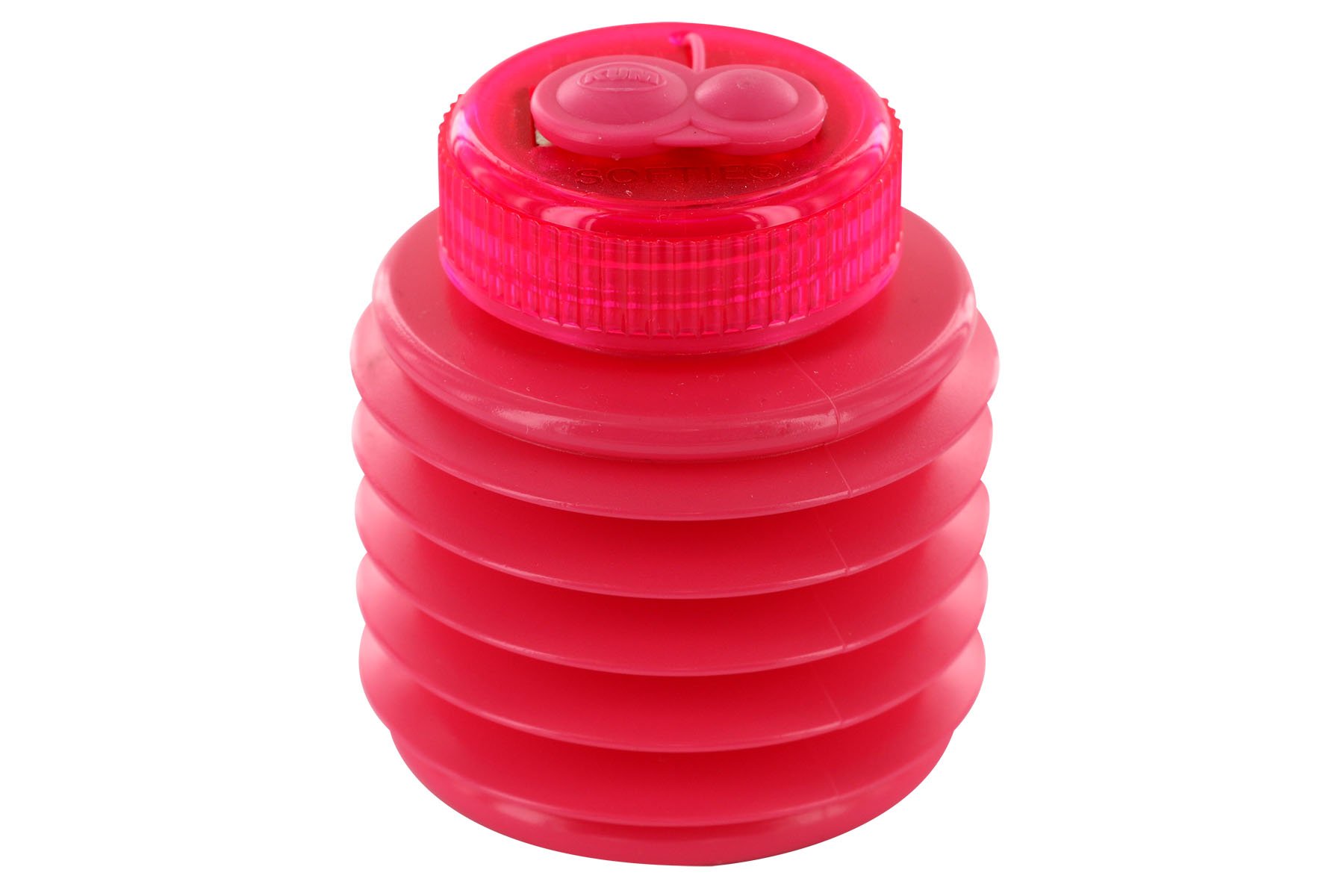 KUM AZ347.00.19-R - Double Magnesium Sharpener Softie 442 M2 R, Shatterproof Container, Pink, 1 Piece