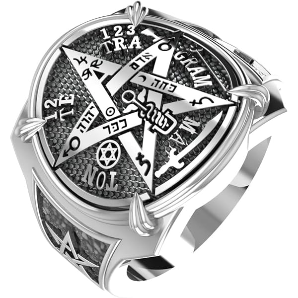 Sello Cuadrado De Anillo De Salomón, Anillo De Protección De Sello De Salomón De Plata, Anillo De Rey Salomón, Anillo De Plata Hecho A Mano De 925k Sterling, Regalo Para él