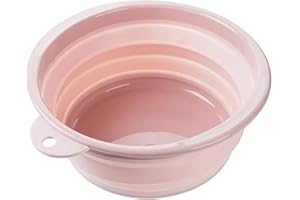 Collapsible Wash Basin 16" Round Safe Baby Wash Tub Portable Wash Basin Foldable Bottle Washing Basin Multifunction Basin for