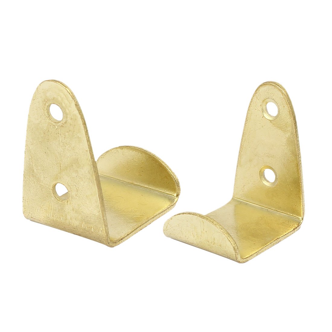 Sourcingmap Picture Photo Frame Metal Brace Bracket Hanger Gold Tone 25mmx32mmx40mm 2pcs