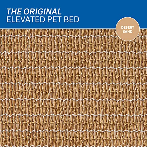 Coolaroo The Original Cooling Elevated Dog Bed, Indoor and Outdoor