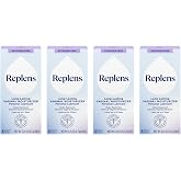 Replens Long-Lasting Vaginal Moisturizer, Relieves Vaginal Dryness for Up to 3 Days, Fragrance Free, 8 Pre-Filled Applicators ((Pack of 4)