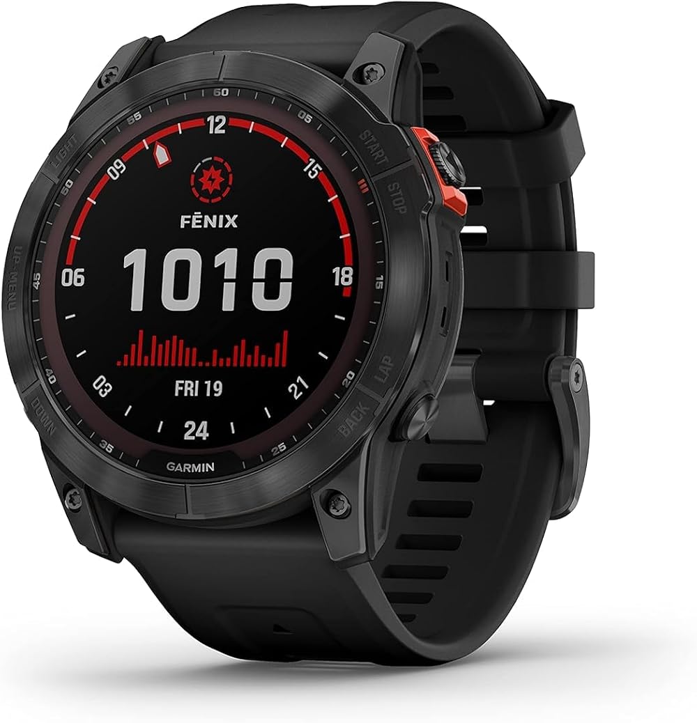 Garmin fēnix 7X Solar Multisport GPS Smartwatch 51 mm Black