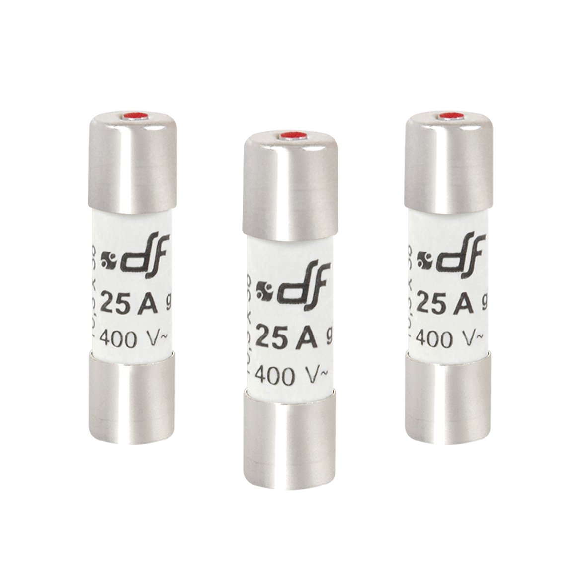 Debflex 715686 3 Fuses with Indicator 10.3 x 38 25 A 380 V