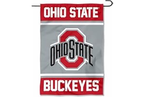 College Flags & Banners Co. Ohio State Buckeyes Garden Flag
