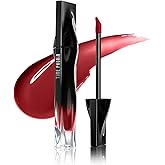 TIMEPHORIA Stellar Dust Lip Stain 09 Enigma, Transfer-Proof & Smudge-Proof Lip Gloss, Deep Red Brown Tinted Glossy Finish, High-Pigment Vibrant, Hydrating Lightweight Long-Lasting Lip Makeup for Women