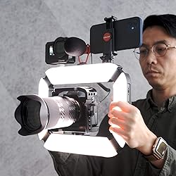 Smartphone Video Rig PICTRON U200 Handheld LED Ring