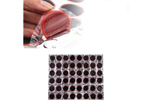 GHRYTY 48pcs Bike Repair Patch Kits,Bike Tire Repair Kits,Rubber Puncture Patches,Bycicle Inner Tube Puncture Repair Tools,Bike Patch Kit for Motorcycle Cycling Bicycle