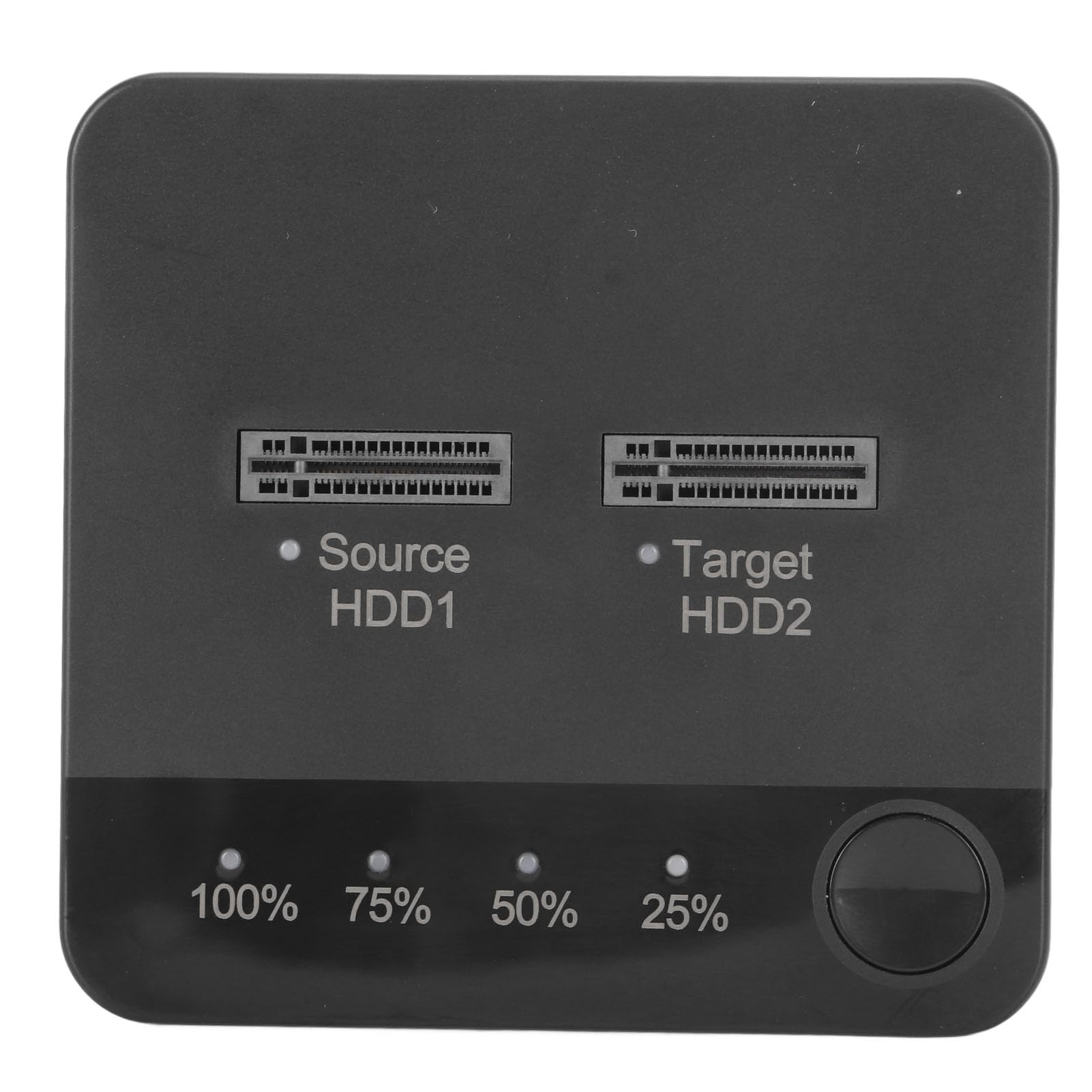 M.2 SSD Duplicator, 2 Bay 1Gbps High Speed Offline Clone M.2 SATA SSD Docking Station, Tool Free Type C to SATA SSD External Hard Drive Enclosure, for for OS X