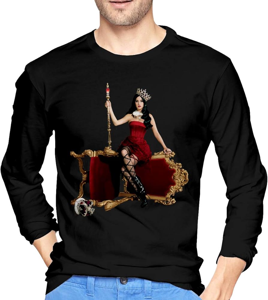 Katy Perry Roar Classic Mens Tops Long Sleeve T Shirts ...