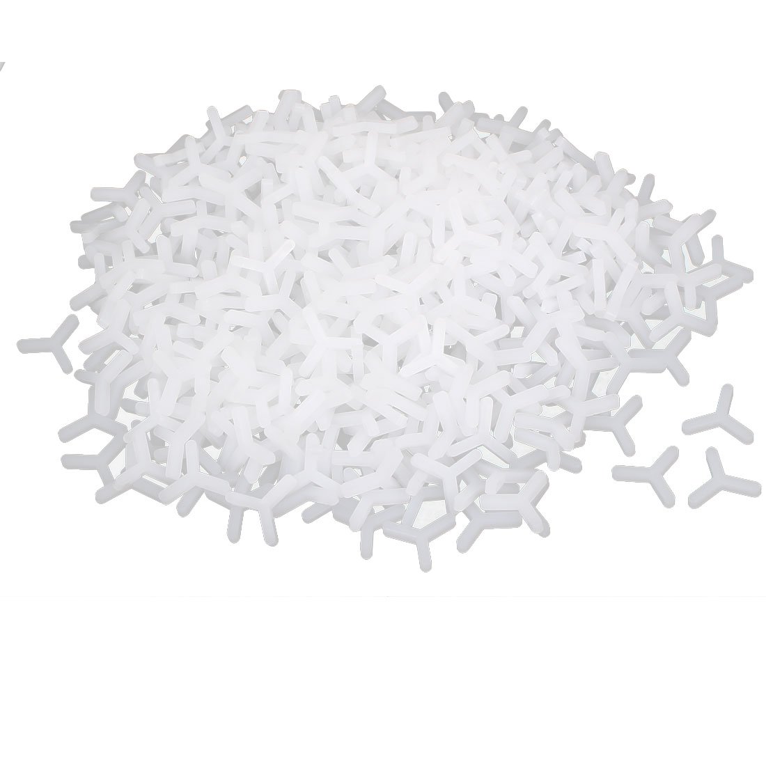 Sourcingmap Wall Floor Tile Plastic Y Type Spacers Tiling Tools 3mm White 1000pcs