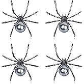 Halloween Spider Brooch Pins for Women Witch Costume Jewelry Accessories Gothic Spider Pin Brooches for Halloween Party Decoration Accessories Jewelry