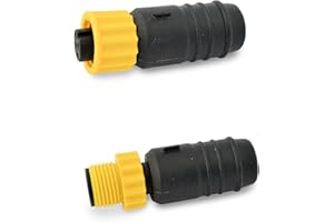 GaiRen NMEA 2000 Pair Male Female Terminators, NEMA 2K Network for Lowrance Simrad Garmin