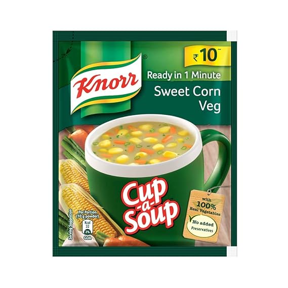 Knorr Instant Veg Soup - Sweet Corn, 12g