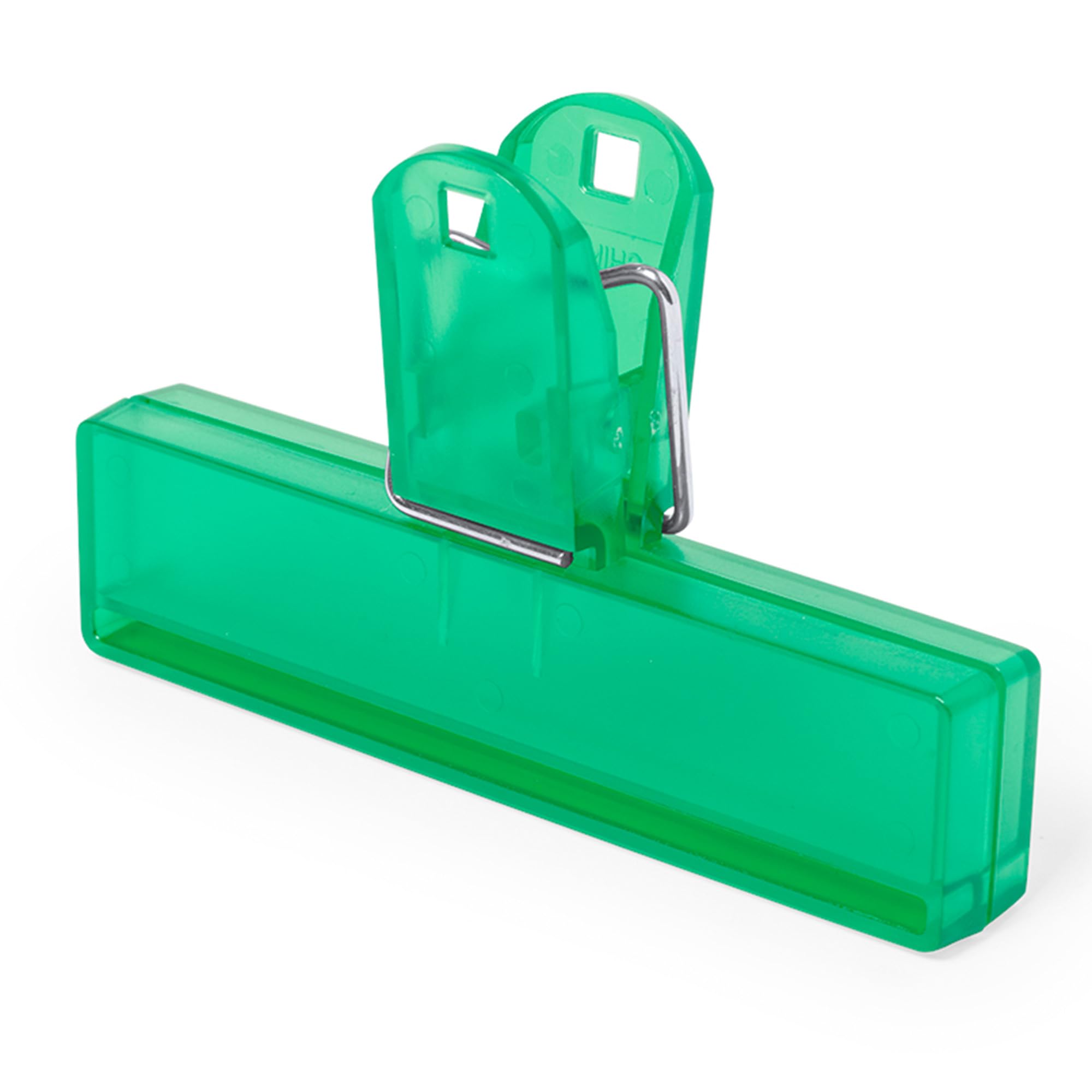eBuyGB 10 Pcs Extra Large Plastic Bulldog Clips Paper Documents Filling Binder Clamp Paperclips 10cm / 4" Inch Long (Green)