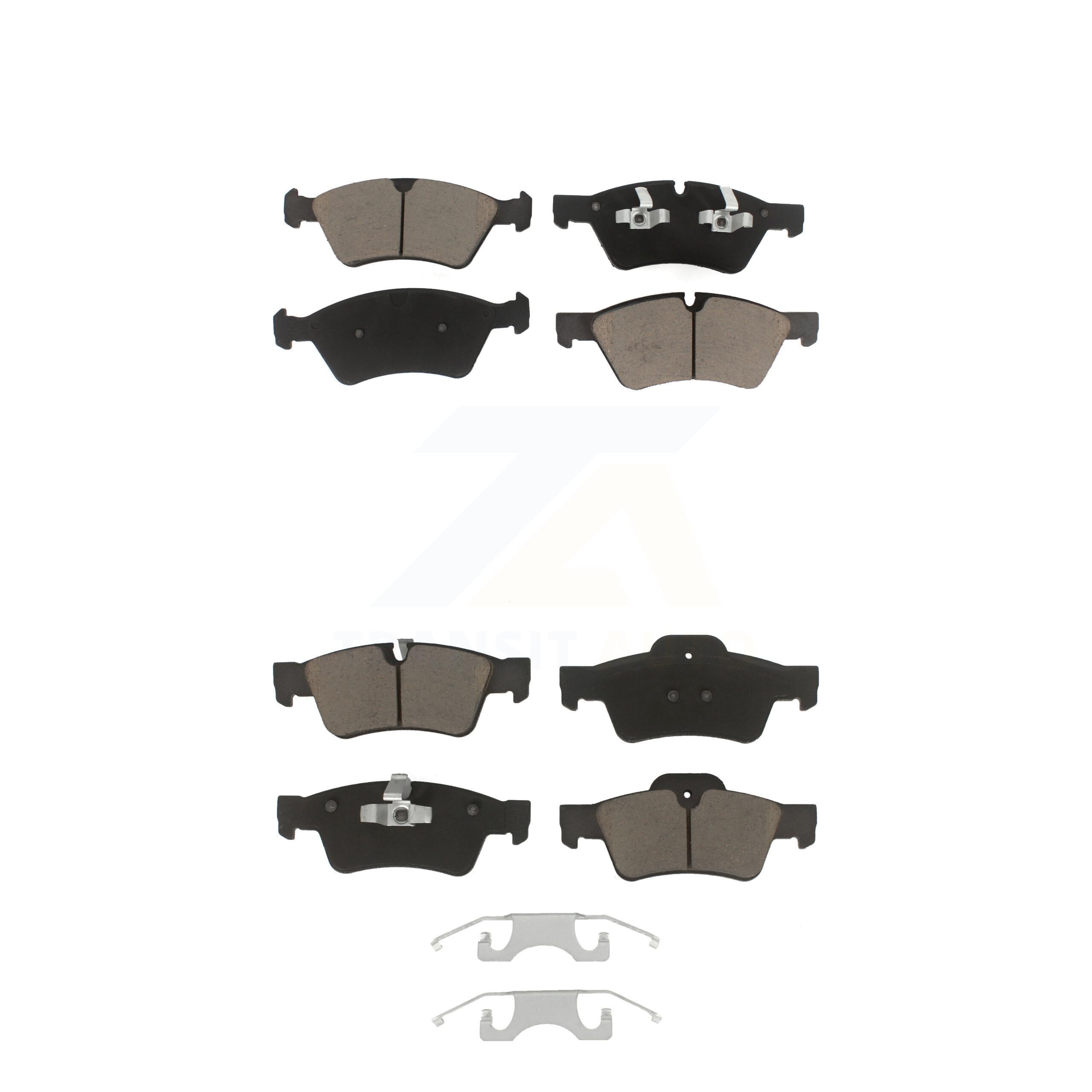 CMX Front Rear Ceramic Brake Pads Kit Replacement