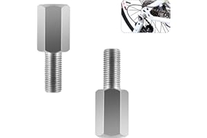 Realuzd Axle Extenders for Training Wheels - These Bike Axle Extension Bolts are Suitable for The Extension of The Rear Axle of Bicycly