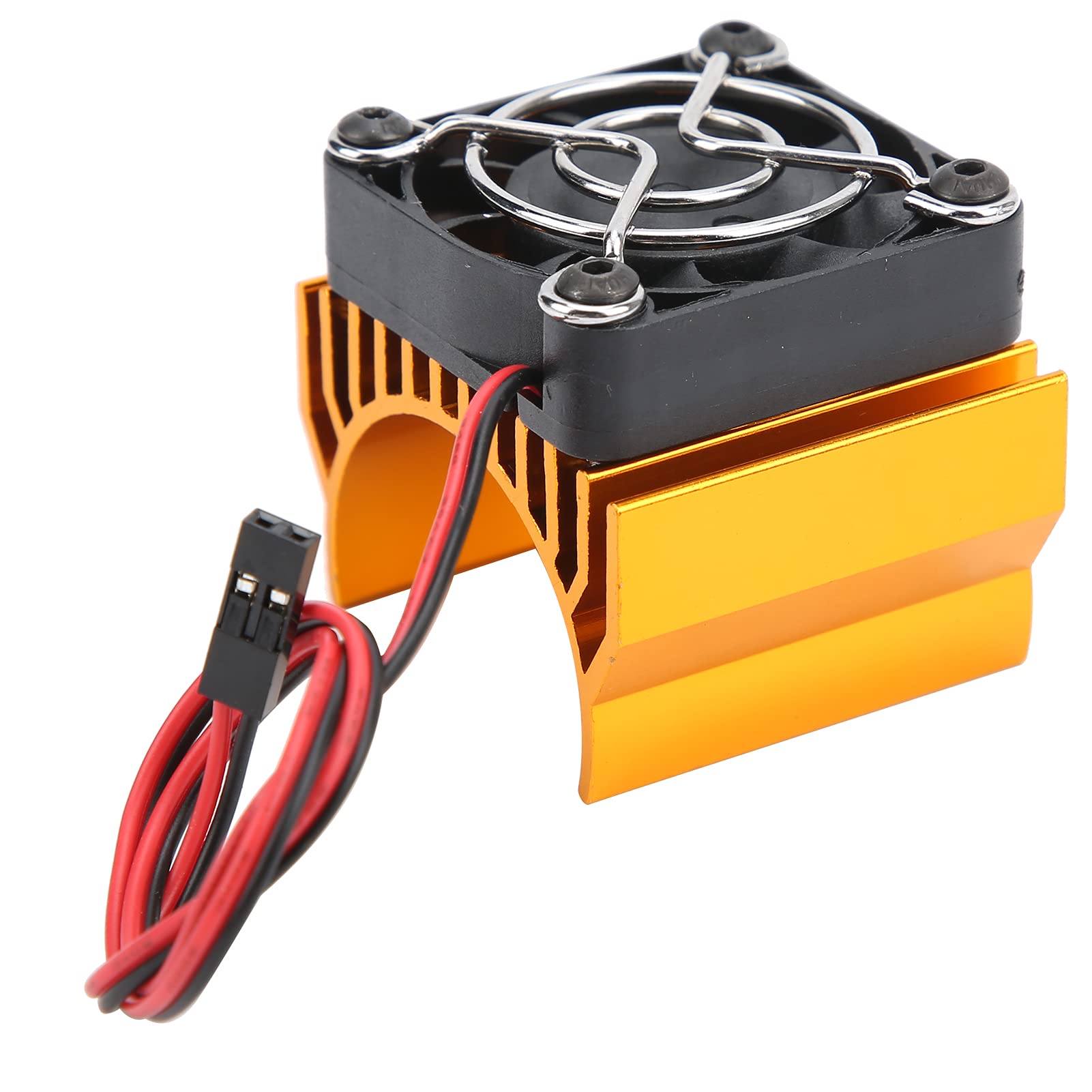 RC Motor Heatsink 1/10 RC Car 3650 Brushless Motor Cooling Fan 540 RC Brushed Motor Fan with Heatsink Rc Car Model Accessory